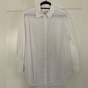 Classic White Button Up Shirt